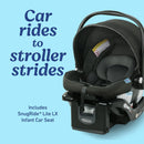 3-in-1 Travel System - Infant Car Seat Carrier, Stroller, Toddler Stroller
