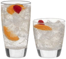 Clear Glass Drinkware Set - 16 Piece