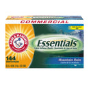 Arm & Hammer Essentials Dryer Sheets, Mountain Rain, 144 Sheets/Box - CDC3320000102BX