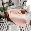 Muslin Cotton Blanket for Adults Extra Large 50" x 60" - Blush