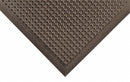 Condor Antifatigue Mat, Rubber, 3 ft x 2 ft, 1 EA - 39R818