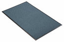 Notrax Indoor Entrance Mat, 6 ft L, 4 ft W, 3/8 in Thick, Rectangle, Blue - 167S0046BU