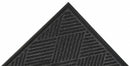 Notrax Indoor Entrance Mat, 4 ft L, 3 ft W, 3/8 in Thick, Rectangle, Charcoal - 168S0034CH