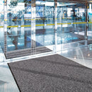 Notrax Outdoor Entrance Mat, 5 ft L, 3 ft W, 1/4 in Thick, Rectangle, Gray - 231S0035CH