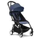 YOYO³ Travel Stroller Bundle - Black Frame/Air France Blue