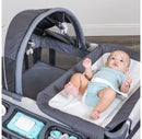 Baby Trend Deluxe II Nursery Center Portable Playard - Misty Gray
