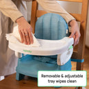 Folding Baby Booster Seat - Adjustable Height