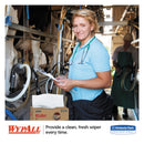 Wypall L10 Sani-Prep Dairy Towels,Pop-Up Box, 1Ply, 10 1/2X10 1/4, 110/Pk, 18 Pk/Carton - KCC01772