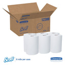 Scott Control Slimroll Towels, Absorbency Pockets, 8" X 580Ft, White, 6 Rolls/Carton - KCC12388