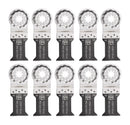 Fein Starlock 1-3/8 in. X 2 in. L Bi-Metal Saw Blade Set 10 pk