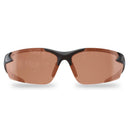 Edge Eyewear Zorge G2 Safety Glasses Amber Lens Black Frame 1 pc