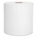 Scott Essential Hard Roll Towel, 1.5" Core, 8 X 400Ft, White, 12 Rolls/Carton - KCC02068