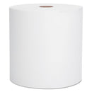 Scott Essential High Capacity Hard Roll Towel, 1.5" Core, 8 X 1000 Ft, Recycled, White, 6/Carton - KCC01005