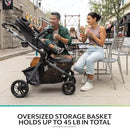 Pivot Troop Companion Double Modular Travel System - Bluestone Gray