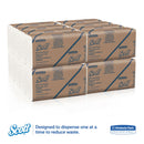Scott Essential Low Wet Strength Multi-Fold Towels, 9 2/5X9 1/5,White,250 Sheets,16/Ct - KCC01860