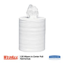 Wypall L30 Towels, Center-Pull Roll, 9 4/5 X 15 1/5, White, 300/Roll, 2 Rolls/Carton - KCC05820