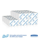 Scott Pro Scottfold Towels, 7 4/5 X 12 2/5, White, 175 Towels/Pack, 25 Packs/Carton - KCC01960