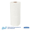 Scott Kitchen Roll Towels, 11 X 8.75, 128/Roll, 20 Rolls/Carton - KCC41482