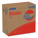 Wypall X70 Cloths, Pop-Up Box, 9 1/10 X 16 4/5, White, 100/Box, 10 Boxes/Carton - KCC41455