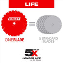 Diablo 10 in. D X 5/8 in. Fine Finish TiCo Hi-Density Carbide Circular Saw Blade 60 teeth 1 pk