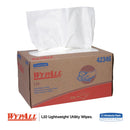 Wypall L10 Towels, Pop-Up Box, 1-Ply, 10 1/4 X 9, White, 250/Box - KCC42346