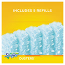Swiffer Dusters Starter Kit, Dust Lock Fiber, 6" Handle, Blue/Yellow - PGC11804KT