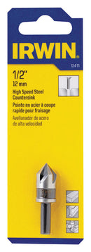 Irwin 1/2 in. D X 1-21/32 in. L High Speed Steel Countersink 1 pc