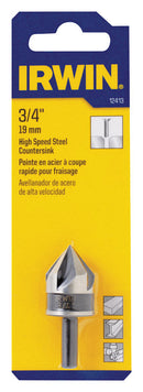 Irwin 3/4 in. D X 1-13/16 in. L High Speed Steel Countersink 1 pc
