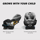City Turn Rotating Convertible Car Seat - Pike