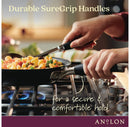Hard Anodized Nonstick Frying Pan Set - 10.25" & 12.75"