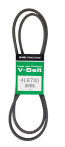 Mitsuboshi Super KB Standard V-Belt 0.5 in. W X 74 in. L For Riding Mowers