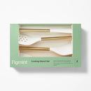 4-Piece Kitchen Utensil Set - Stainless Steel and Nylon