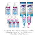 Purell Office Hand Sanitizer Starter Kit, Assorted, 6 Per Carton - GOJ9652K1ECCT