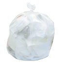 Jaguar Industrial Strength Commercial Coreless Roll Can Liners, 33 Gal, 12 Microns, 33" X 40", Natural, 500/Carton - JAGRH3340M
