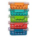 10 Piece Glass Meal Prep Food Storage Container Set