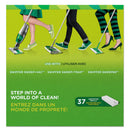 Swiffer Dry Refill Cloths, White, 10 2/5" X 8", 37/Box, 4 Box/Carton - PGC82822CT