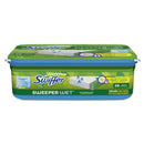 Swiffer Wet Refill Cloths, Open Window Fresh, Cloth, White, 10 X 8, 28/Box, 6 Boxes/Ct - PGC82856
