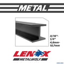 Lenox METALWOLF 12 in. Bi-Metal WAVE EDGE Reciprocating Saw Blade 10 TPI 5 pk