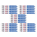 Lenox MULTIWOLF 8 in. Bi-Metal WAVE EDGE Reciprocating Saw Blade 10 TPI 25 pk