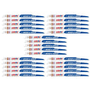Lenox LUMBERWOLF 9 in. Bi-Metal Reciprocating Saw Blade 6 TPI 25 pk