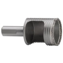 Lenox Diamond 1 in. Diamond Grit 1.5 in. L One Piece Hole Saw Arbor Included