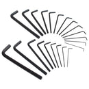 Stanley Multi-Size Metric and SAE Long Arm Hex Key Set 22 pc