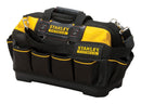 STANLEY FatMax 10 in. W X 12 in. H Polyester Tool Bag 16 pocket Black/Yellow 1 pc