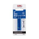 GRK Fasteners Star T40 X 2 in. L Power Bit Steel 2 pc
