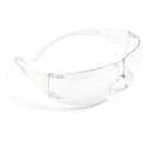 3M SecureFit Anti-Fog Safety Glasses Clear Lens Clear Frame 1 pc
