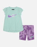 Nike Girl's Biker Short Set