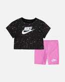Nike BABY SWOOSH POP TEE SET