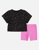 Nike BABY SWOOSH POP TEE SET