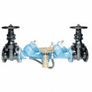 Watts Reduced Pressure Zone Backflow Preventer, Cast Iron, Watts 909 Series, Flanged Connection - 4 LF909-DNRS