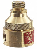Watts Pressure Regulator, Lead Free Brass, 0 to 125 psi - 1/8 LF560 0-125